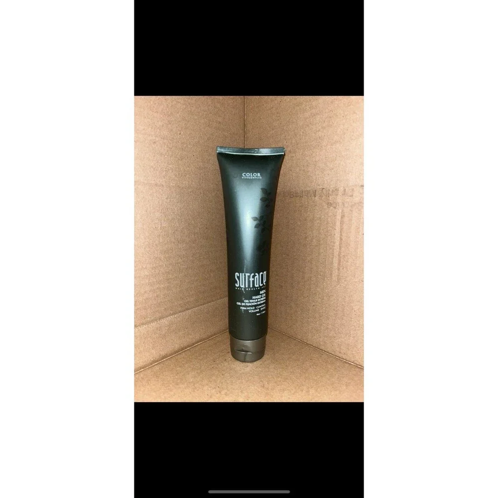 Surface Men Hard Gel Firm Hold Control Volume Shine 4oz‎ Hair Styling Gel